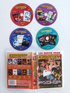 Excitement Unlimited | 10 Movie Pack (4 Disc DVD Region 4 PAL) - Picture 1 of 4