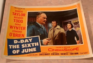 11 "x 14" Filmposter Lobbykarte - D-Day - Der sechste Juni - Bild 1 von 4