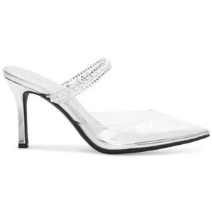 MATEO BY INC Clear Cindy Pointy Toe Stiletto Heeled pumps Mules Shoes 5.5 M - Picture 1 of 11