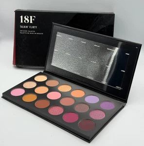 Morphe 18F Talkin' Flirty Artistry Palette 18 Shades Makeup Eyeshadow Palette - Picture 1 of 6