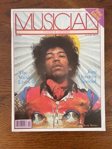 Musician - October 1980 - Jimi Hendrix; Peter Gabriel; Charlie Christian - Picture 1 of 6