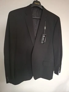 Abrigo Blazer Deportivo Michael Kors Hombre Negro 46R Elastizado Calce Clásico Pasaporte Col. - Imagen 1 de 20
