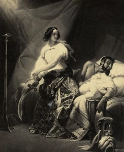 France Horace Vernet Painting Judith et Holopherne Old CDV photo Goupil 1870 - Imagen 1 de 3