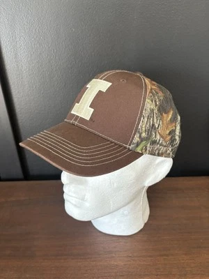 Illinois Fighting Illini Camo Hunting Adjustable Cap Hat Captivating Embroidered - Image 1 of 4
