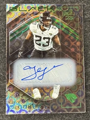 2025 Panini Black Foye Oluokun Emerald AUTO /10 Bookend, Jacksonville Jaguars 🔥 - Image 1 of 3