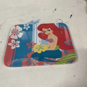 Disney Store Piatto Rettangolare Sirenetta Melamina 9 Pollici - Foto 1 di 5