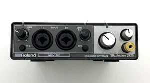 Roland Rubix 22 USB Audio Interface 2 in/2 Out 24-bit RUBIX22 Used Tested - Picture 1 of 4