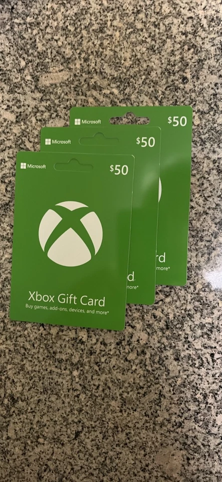 Подарочная карта Microsoft - Xbox на 50 долларов - Изображение 1 из 1