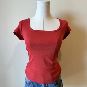 Women’s Old Navy Square Neck T-Shirt XS - Picture 1 of 4
