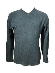 Men’s Long Sleeve Express Shirt Gray Sz Medium - Picture 1 of 10