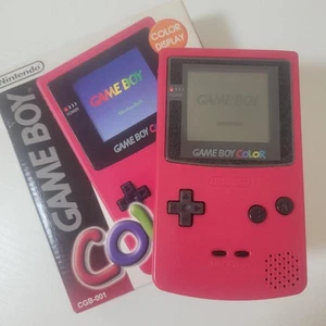 Nintendo Game Boy Color CGB-001 Rosso Giappone Console Usata - Foto 1 di 5