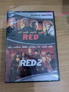 A1 RED (2010) / RED 2 (2013) DVD Willis Malkovich Mirren - NEW Unopened - Picture 1 of 2