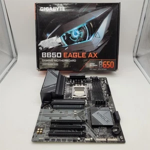 GIGABYTE B650 Eagle AX AM5 LGA 1718 AMD B650 ATX, DDR5 -NOT WORKING- - Zdjęcie 1 z 8