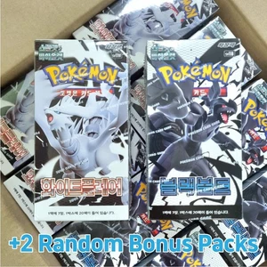Pokemon Card Black Bolt White Flare Booster Box Sealed Korean ver - Picture 1 of 3