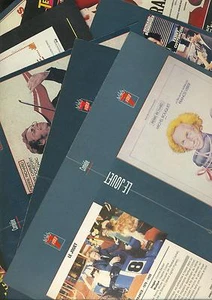 lot 8 jaquettes videos - pour films PIERRE RICHARD - - Picture 1 of 1