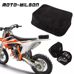 Motorcycle Tool Bag bolts to rear fender rear fender bag seat bag universal - Picture 1 of 2