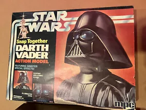 Star Wars Vintage MPC Darth Vader snap together model kit 1978 125 - Picture 1 of 5