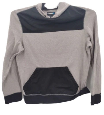 Tony Hawk Sudadera con Capucha Para Hombres L Gris Cuello Redondo Sudadera Bloques de Color Patinador Borde en Contraste Foto 1 de 4