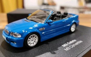 BMW M3 Convertible E46, Lagunaseca Blue, 1/43 Dealer Edition. New, RARE! - Picture 1 of 11