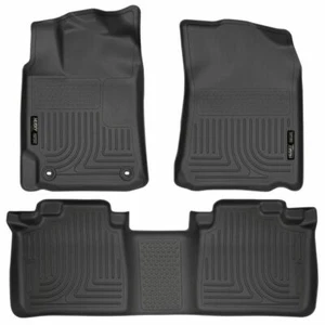 Husky Liners WeatherBeater All Weather Floor Liners BLK For 2012-17 Toyota Camry - Picture 1 of 1