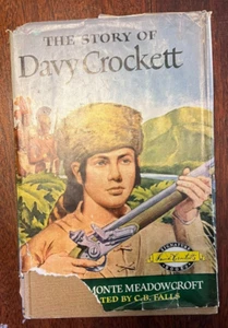 Vintage 1952 DAVY CROCKETT / THE STORY OF Illustrated Book - Picture 1 of 2