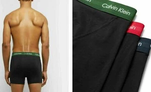 CALVIN KLEIN UNDERWEAR 3 PACK STRETCH COTTON UNTERWÄSCHE THREE BOXER BRIEFS S - Bild 1 von 5