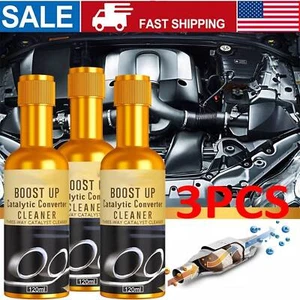 3Pcs For Vehicle Engine Catalytic Multipurpose Converter Cleaner Deep Cleaning - Picture 1 of 16