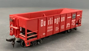 HO Mantua-Tyco Operating 2-Bay Hopper Burlington CB&Q #167432 HO5480 - Picture 1 of 7
