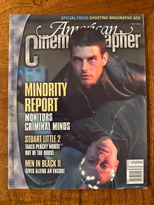 American Cinematographer Magazine - July 2002 - Minority Report; Men in Black II - Picture 1 of 1
