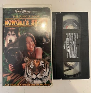 Das Dschungelbuch: Moglis Geschichte - Disney VHS - CLAMSHELL (1998) - Live Action! - Bild 1 von 1