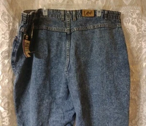 Vintage USA Lee Riders Hi Rise Tapered Leg Jeans Mom Jeans 28W Gr. M 1980er 1990s  - Bild 1 von 8