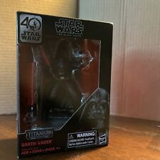 Star Wars 40th anniversary The Black Series Darth Vader Titanium Series