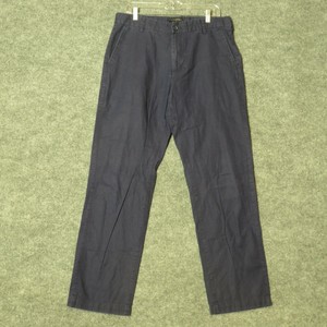 Linen Flat Front Pants 