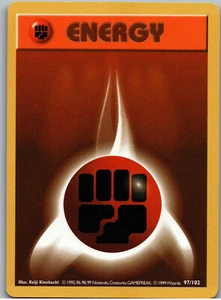 Kämpfenergie 97/102 | Base Set (Schattenlos) | WOTC Pokemon TCG CCG 1998/99 |NM - Bild 1 von 2
