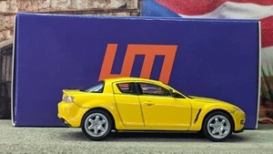 UM UNIQUE MODEL MAZDA RX-8 [YELLOW] 1:64 SCALE NEW IN BOX USA STOCK!!! - Picture 1 of 13