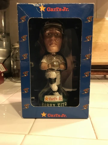 BARRY ZITO SACRAMENTO RIVER CATS  BOBBLEHEAD 2002 Cover