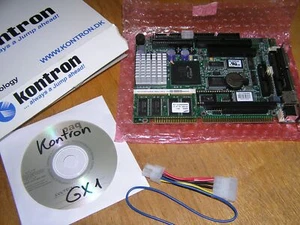 Unused - KONTRON GX1LCD/S Plus 55350000 710220 20101095 ISA Industrial PC board - Bild 1 von 12