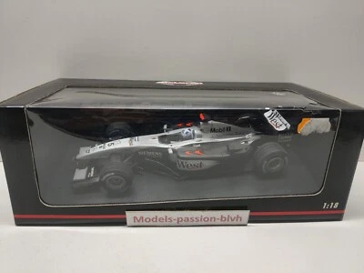 McLaren MP4-17D Coulthard 2003 WEST 1/18 F1 Minichamps  - Photo 1/4