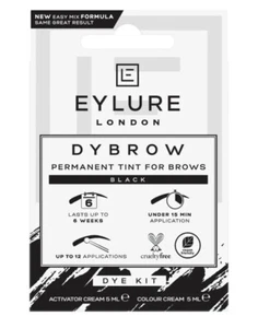 Eylure Dybrow Permanent Brow Tint in Black Brand New 100% Authentic