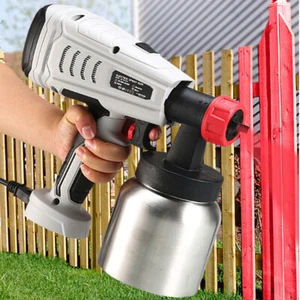 220V Elektrische Airless Spritzpistole Farbspritzgerät Farbspritzgerät + 2 Düsen - Bild 1 von 12