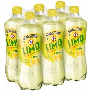 Gerolsteiner Zitronen-Limonade 6x0.75l Flasche, Einweg-Pfand - Bild 1 von 3