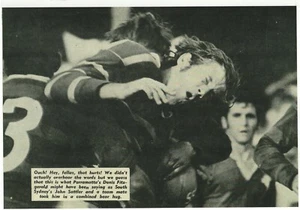 PHOTOGRAPH , SPORT , RUGBY LEAGUE , DENIS FITZGERALD , PARRAMATTA EELS - Picture 1 of 1