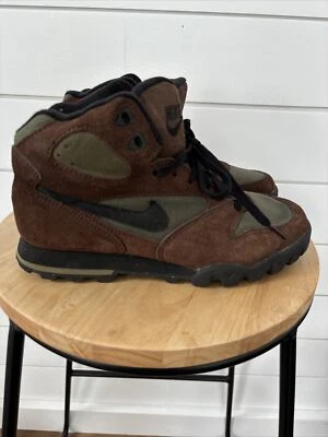 Botas de Senderismo Nike Air Swoosh Caldera 1992 De Colección ACG Para Mujer Talla 7 Usadas en Excelente Condición De Colección Cejas Foto 1 de 4