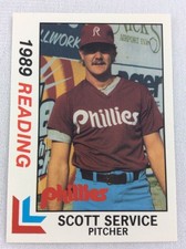 1989 Reading Phillies-Eastern League-BEST Baseball Card-Scott Service