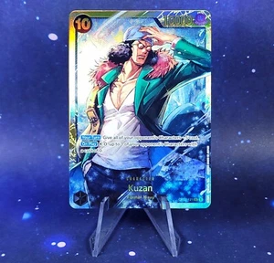 One Piece Kuzan OP02 121 Paramount War Secret Raro Holo Lámina Bandai - Imagen 1 de 13