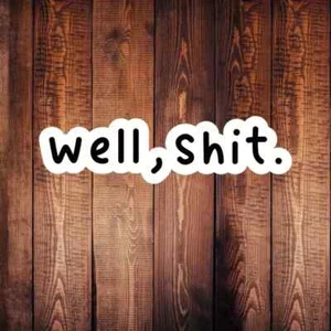 Funny Sticker - for Cars, Laptops, Water Bottles, Luggage, & More - 3" Wide - Picture 1 of 6