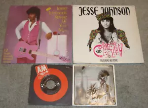 LOT 4 R&B SOUL FUNK JESSE JOHNSON 12" SINGLES & 45 RECORDS THE TIME - Imagen 1 de 2