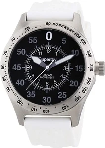 Superdry Compound Sport Silicone Strap Men's Watch SYG111W - Picture 1 of 1