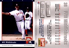 Will Middlebrooks 2011 Grandstand Portland Sea Dogs #NNO RC Rookie Card