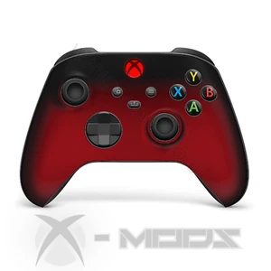 XBOX ONE SERIES CUSTOM CONTROLLER - RED FADE - SOFT TOUCH - Picture 1 of 7